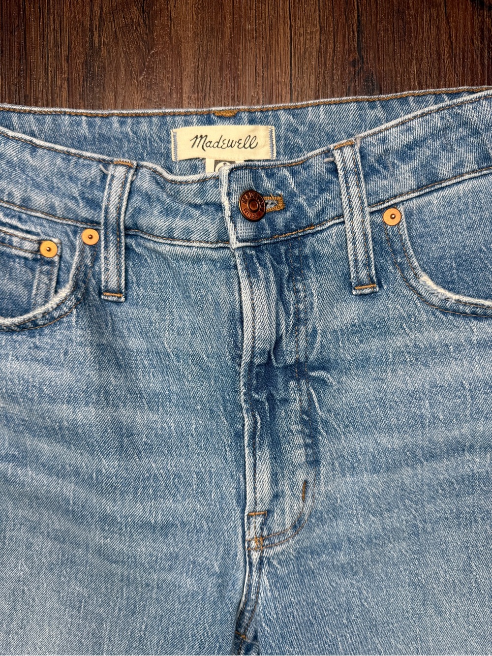 Madewell Curvy Perfect Vintage Jean Banner Wash 30P - Picture 4 of 14